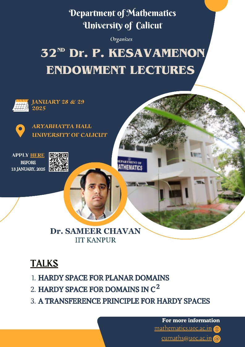 P. kesavamenon endowment